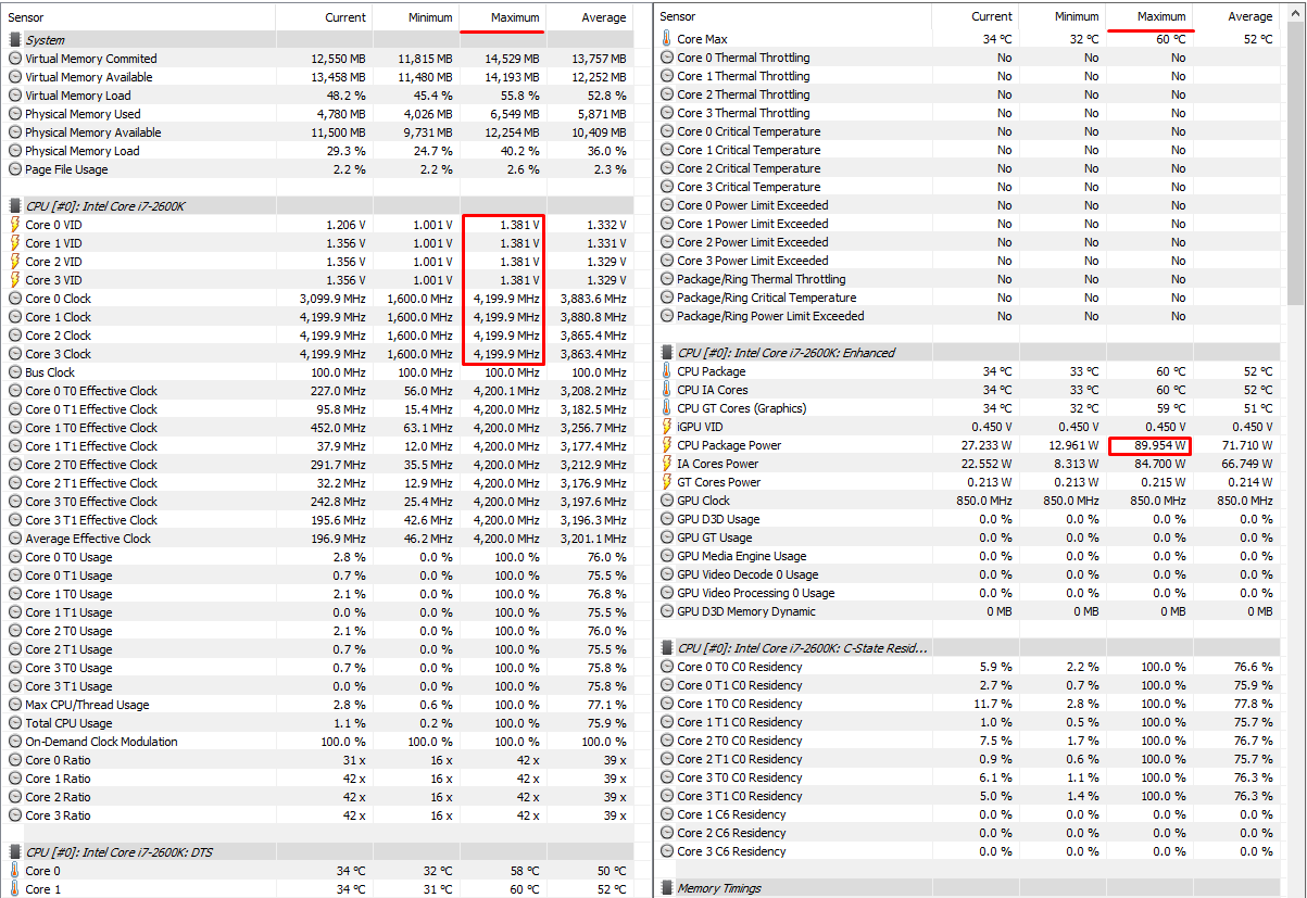 Intel Stage 1 - Low Boost